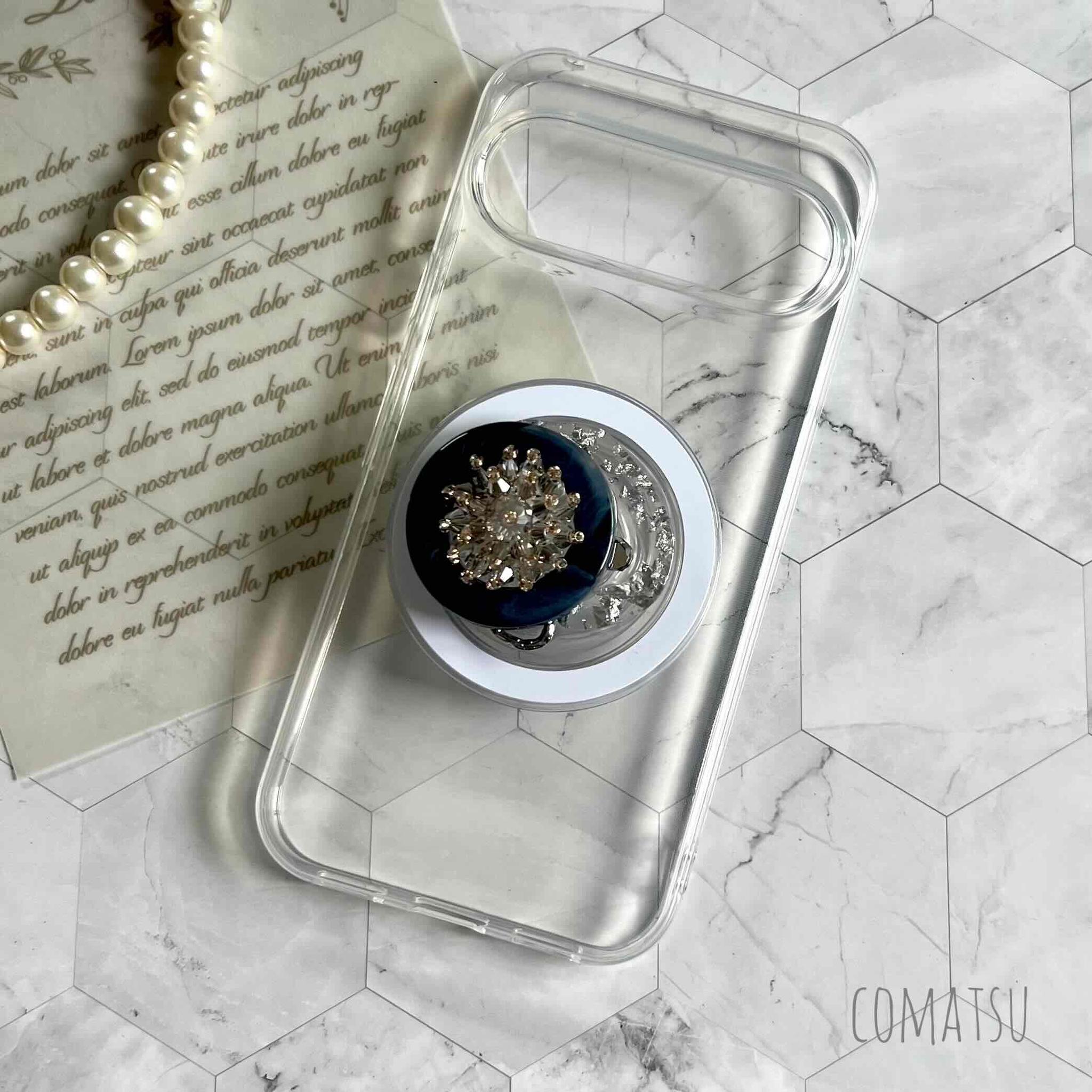 CoolBeautyマグネットグリップソケット+MagSafeスマホケース SET モバイルカバー